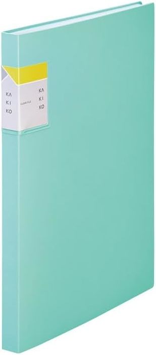 キングジム クリア－フアイルカキコ４０Ｐミントグリーン 8632W-MG　4971660059560（10セット）