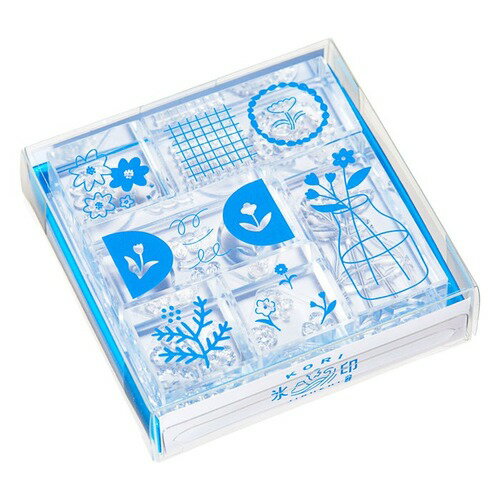 キングジム コオリジルシセツト（フラワ－） CLSS-003　4971660061679（10セット）