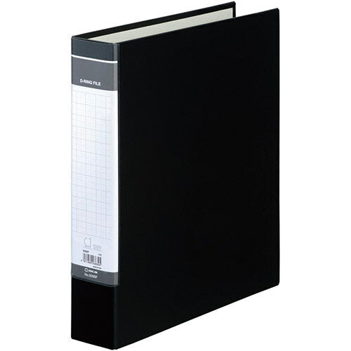 キングジム ＤリングファイルＢＦクロ 609BF-BK　4971660036325（10セット）