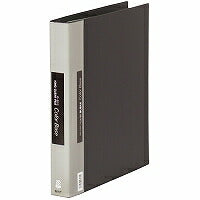 キングジム クリアーファイル カラーベース 差替式 A4S 139W 黒（10セット）