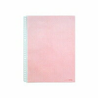 キングジム ポケット カラーベースポケット A4縦型 103CPアカ（10セット）