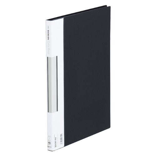 キングジム サイドイン クリアーファイル カラーベース A4S 137C 黒（10セット）