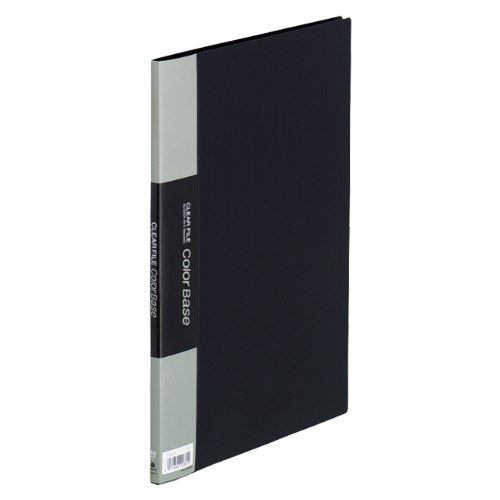 キングジム クリアーファイル カラーベース H A4S 132CH 黒（10セット）