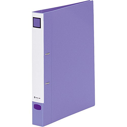 キングジム Dリングファイル 脱 着 687 A4S ブルー（10セット）