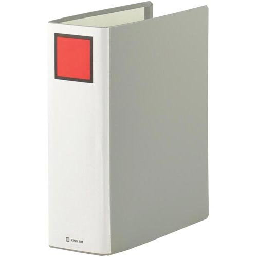 キングジム キングファイル G A4 タテ 800枚 978N グレー（10セット）