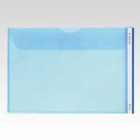 キングジム Mホルダー（ヨコガタ） A4E 733E 青（10セット）