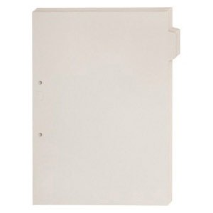 キングジム カラーインデックス5山（単色） グレ- A4S 907T20クレ（10セット）