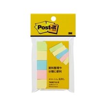 スリーエム ジャパン ポスト イット 再生紙 スタンダードカラー ７００ＲＰ（フックタイプ） 見出し コンショク（10セット）