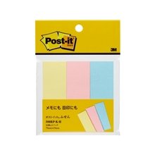 ポスト イット 再生紙 スタンダードカラー ５００ＲＰ（フックタイプ） ふせん ５００ＲＰ－Ｋ－Ｈ（10セット）