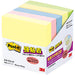 ポスト イット 強粘着ノート 50x50mm 90枚x5個 混色 650-5SSAP（10セット）