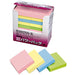 ポスト イット 強粘着ノート 50x50mm 90枚x20個 4色混色 6502SS-K（10セット）