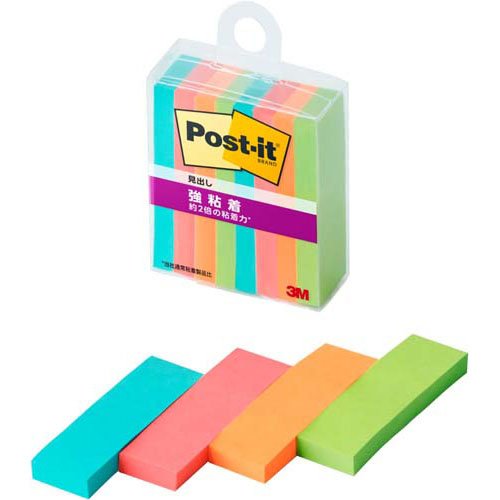 スコッチ・３Ｍ ポストイット強粘着見出しマ 700SS-MC-1N　4550309342586（10セット）