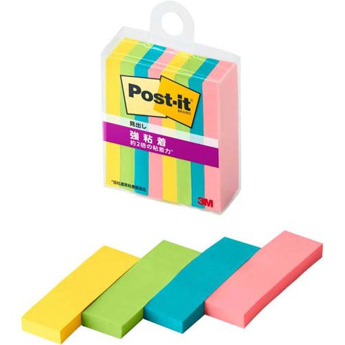 スコッチ・３Ｍ ポストイット強粘着見出しマ 700SS-MC-8N　4550309342654（10セット）