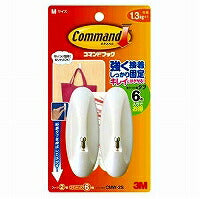 3M コマンド フック ワイヤータイプ M 2個 タブ6枚入り CMW-2S（10セット）
