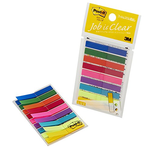 ポスト イット ジョーブ スリム見出し 44x6mm 20枚x9色 688MSH（10セット）