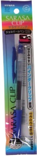 ゼブラ 水性ボールペン サラサクリップ 0.5 P-JJ15-BL 青（10セット）