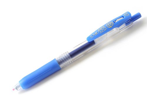 ゼブラ 水性ボールペン サラサクリップ 0.7 P-JJB15-PB ペールブルー（10セット）