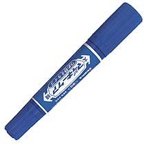 ゼブラ 油性マーカー ハイマッキーケア つめ替えタイプ 青（10セット）