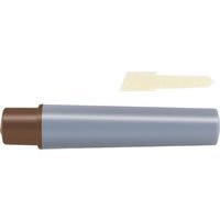 ゼブラ 油性マーカー ハイマッキーケア用カートリッジ 茶（10セット）