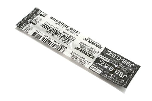 ゲルボールペン替芯 JSB-0.5芯【ブラック】 RJSB5-BK（10セット）