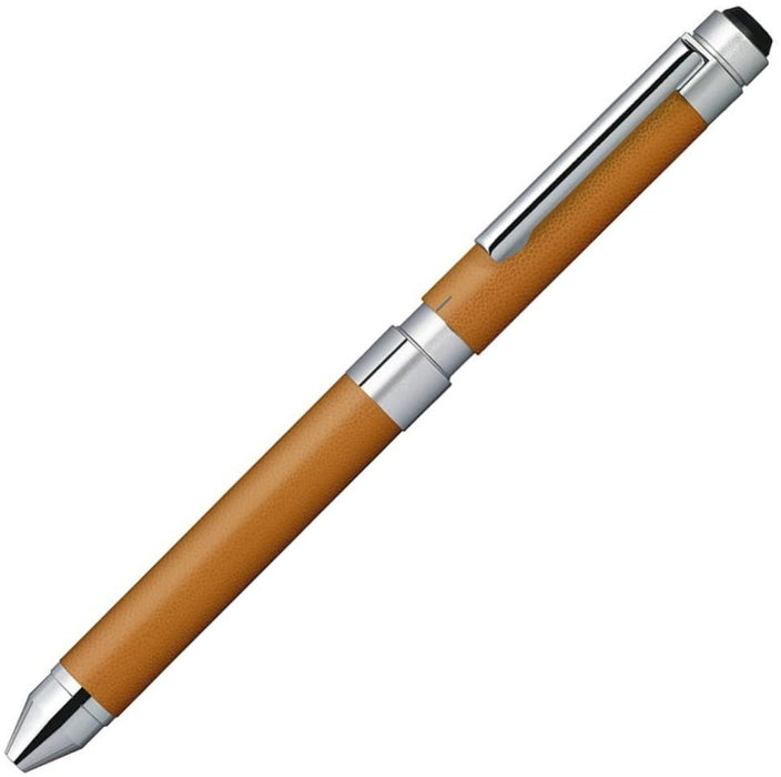 Zebra Pel Multifunctional Pen Shavo X CL5 Kulit Camel SB15-LC 13.81cm x 1.12cm 4901681631353