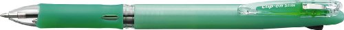 ゼブラ クリップ-オンスリム2Cパステルグリーン B2A5-WG（10セット）