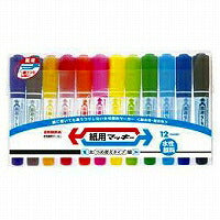 ゼブラ 水性ペン 紙用マッキー 12色 WYT5-12C（10セット）