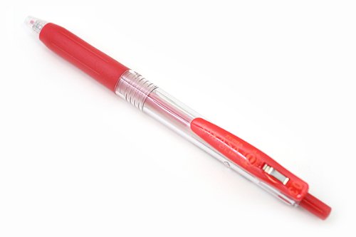 ゼブラ サラサクリップ０．３ｍｍ 赤（10セット）