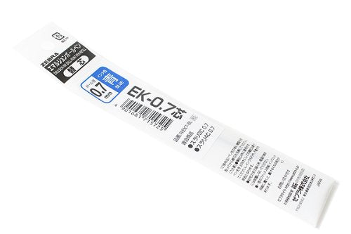 ゼブラ ボールペン用替芯 ＥＫ－０．７芯 青（10セット）