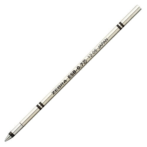 エマルジョンインク ボールペン替芯/リフィル 0.7mm【黒】ESB-0.7 RESB7-BK（10セット）