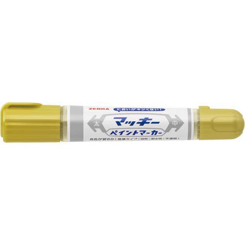 ゼブラ マッキーペイントマーカー太字中字 金（10セット）
