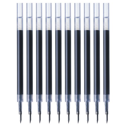 ゼブラ 水性ボールペン替芯 JF-0.5芯 P-RJF5-BK 黒（10セット）