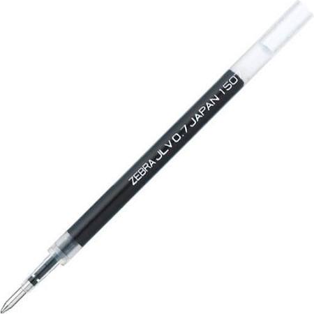 ゼブラ ボールペン替芯ＪＬＶ－０．7芯　黒（10セット）