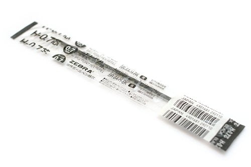 ゼブラ ボールペン用替芯Ｈ０．７芯 黒 １本入（10セット）