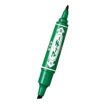 ゼブラ 油性マーカー ハイマッキー 緑（10セット）