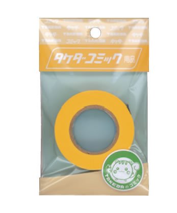 【ゆうパケット発送（送料350円）可】【158円×1セット】タケダ コミック マスキングテープ１２ミリ 31-2510（10セット）