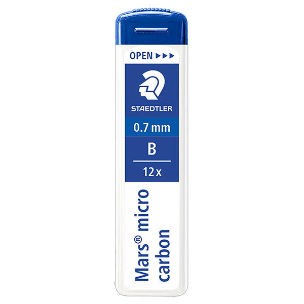 ステッドラー シャープ替芯 マイクロカーボン 0.7mm B（10セット）