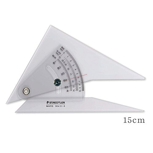 ステッドラー 勾配三角定規 マルス 964 51-6 15cm（10セット）