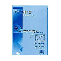 コクヨ/ｸﾘﾔｰﾎﾙﾀﾞｰﾎﾟｹｯﾄ2A4 4901480140308（10セット）