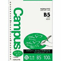 コクヨ/ﾙｰｽﾞﾉｰﾄ中紙B5 4901480072159（10セット）