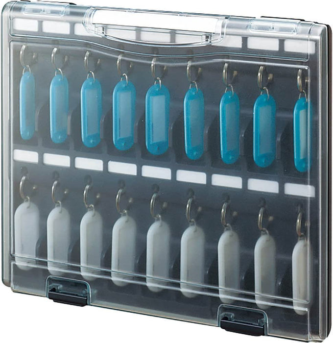 コクヨ キーファイル keysys スリムサイズ鍵 収容可能透明フタタイプ kfb-a4t コクヨ 4901480209388（10セット）