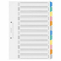 コクヨ/ｶﾗｰ仕切ｶｰﾄﾞA4S 4901480202938（10セット）