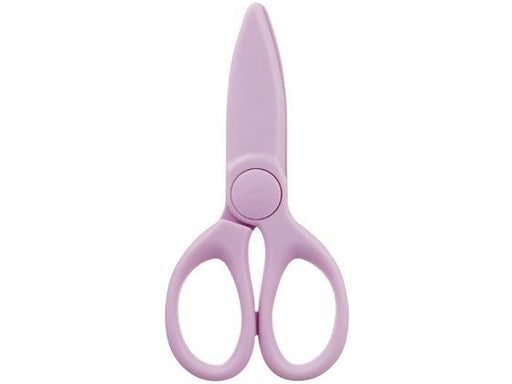 コクヨ はじめてハサミＰライラック ﾊｻ-500LV　4901480380834（10セット）