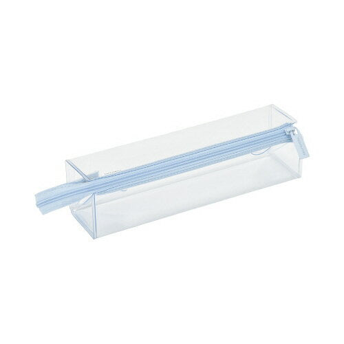 コクヨ ペンケースＣ２＜クリア＞ブルー F-VBF143B　4901480388847（10セット）