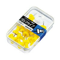 コクヨ　プラスチック画鋲ダルマｶﾋ-20Y 4901480419428（10セット）