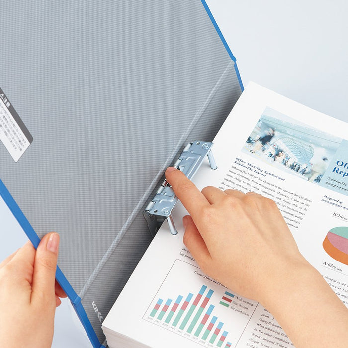 K2ﾌ-ETB630B コクヨ K2両開きチューブファイル A4-S 30mmとじ 青 K2フ-ETB630B コクヨ K2ﾌ-ETB630B　4901480324715（10セット）