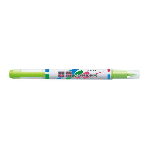 KOKUYO ปากกาเรืองแสง K2 คู่ สีเขียว K2PM-L2GX10 4901480310886 (10 ชุด)