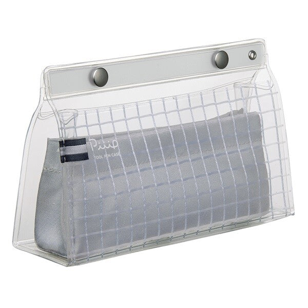 F-VBF240-1 コクヨ ツールペンケース ピープ シルバーグレー F-VBF240-1 コクヨ F-VBF240-1　4901480360966（10セット）