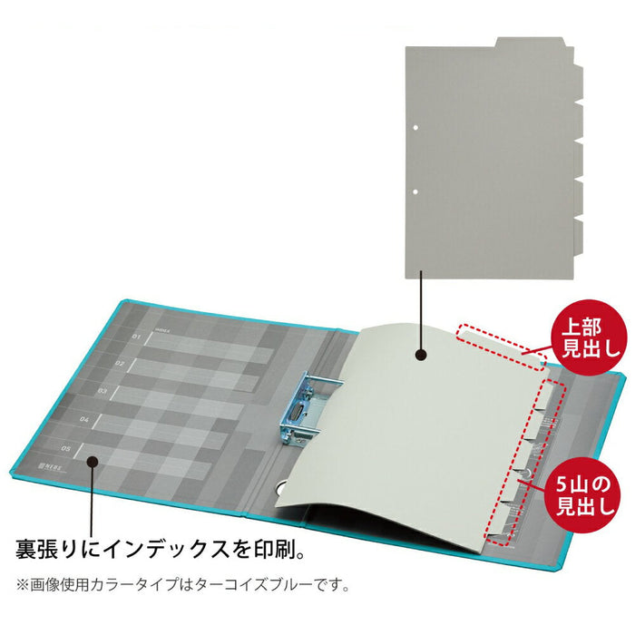 コクヨ チューブファイルＮＥＯＳ５０ＭＭＤＧ ﾌ-NE650DG　4901480329529（10セット）