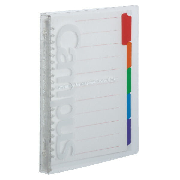 コクヨ KOKUYO スライドバインダー(スリム)PP表紙A5縦20穴透明（10セット）